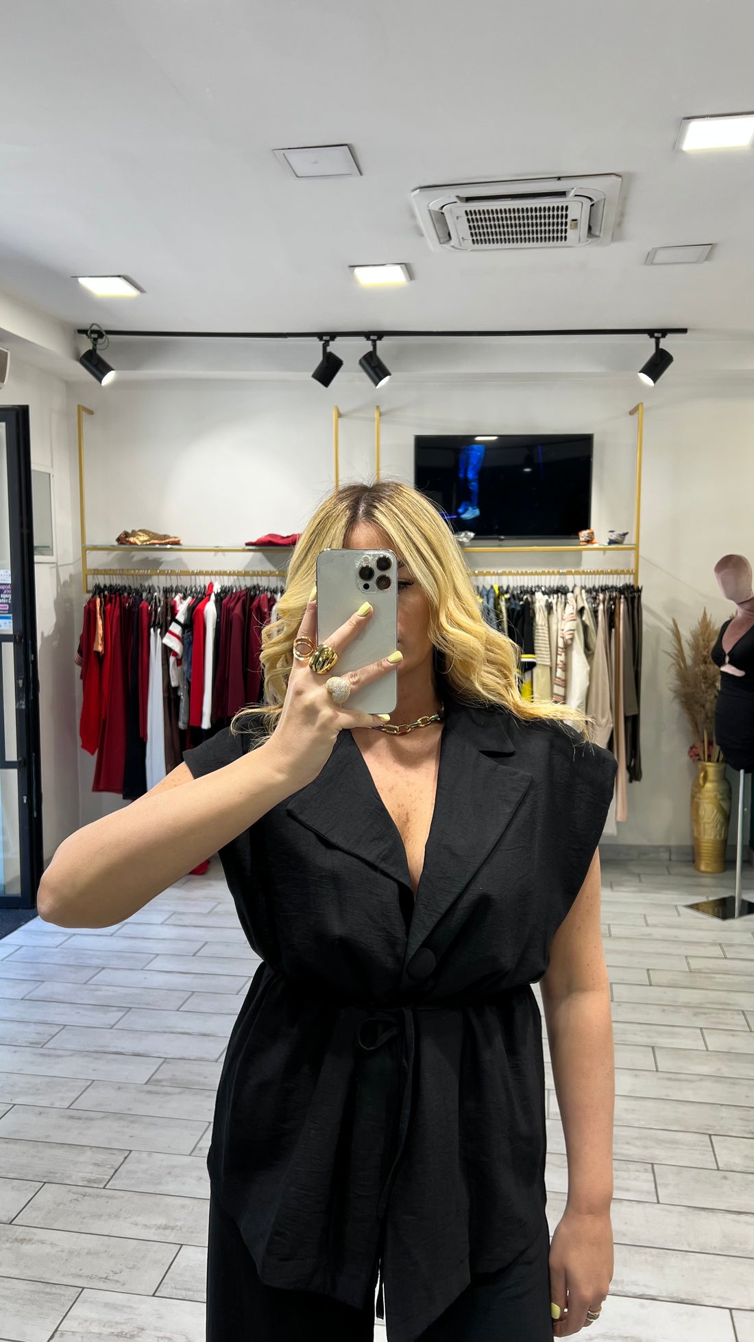 Coordinato Blossom Nero