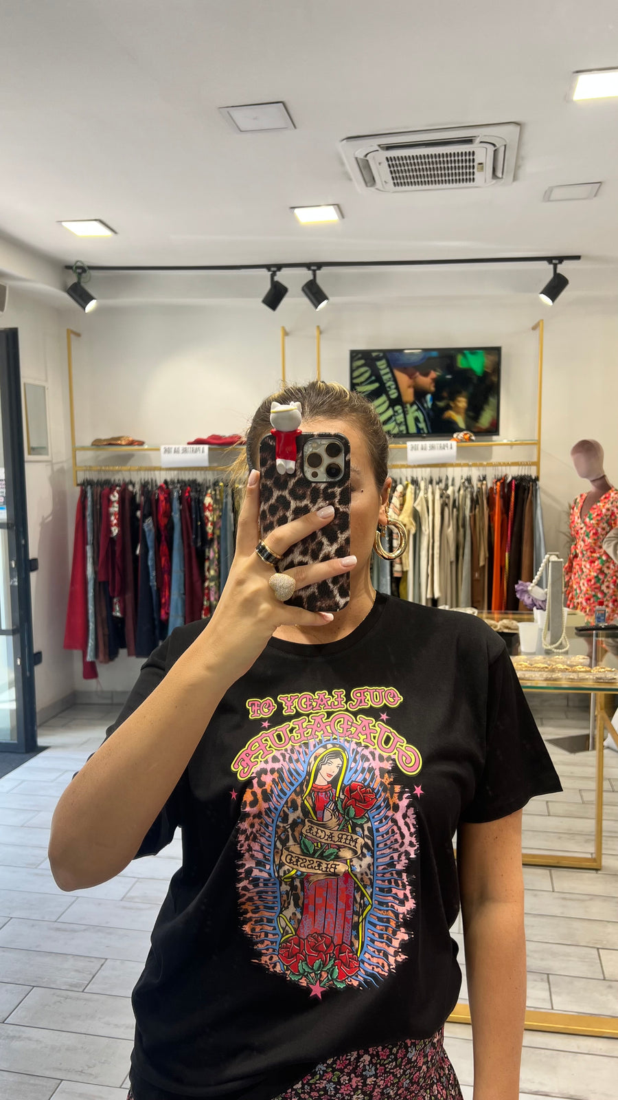 T-Shirt Vergine Maria Our Guadalupe