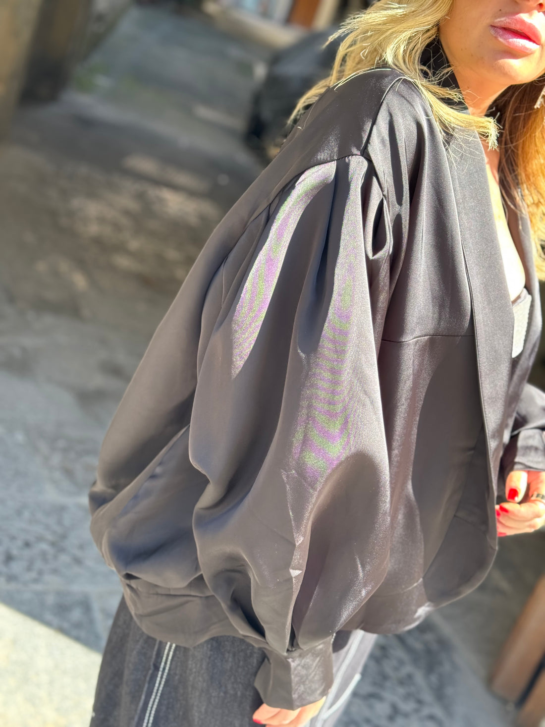 Bomber Satin