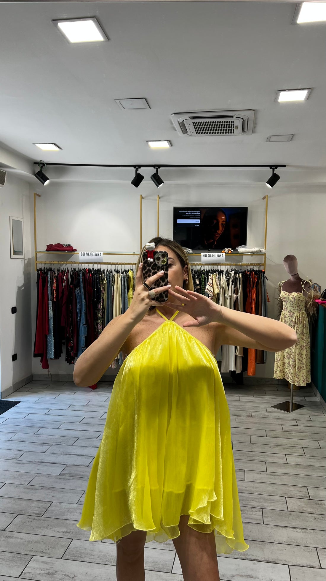 Dress Navani Giallo
