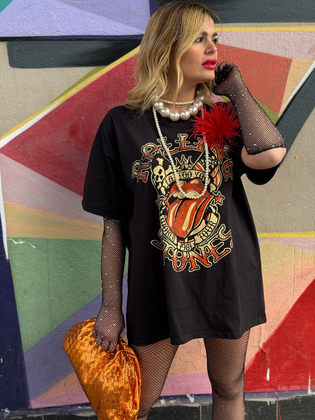 T-Shirt Rock Rolling Stones