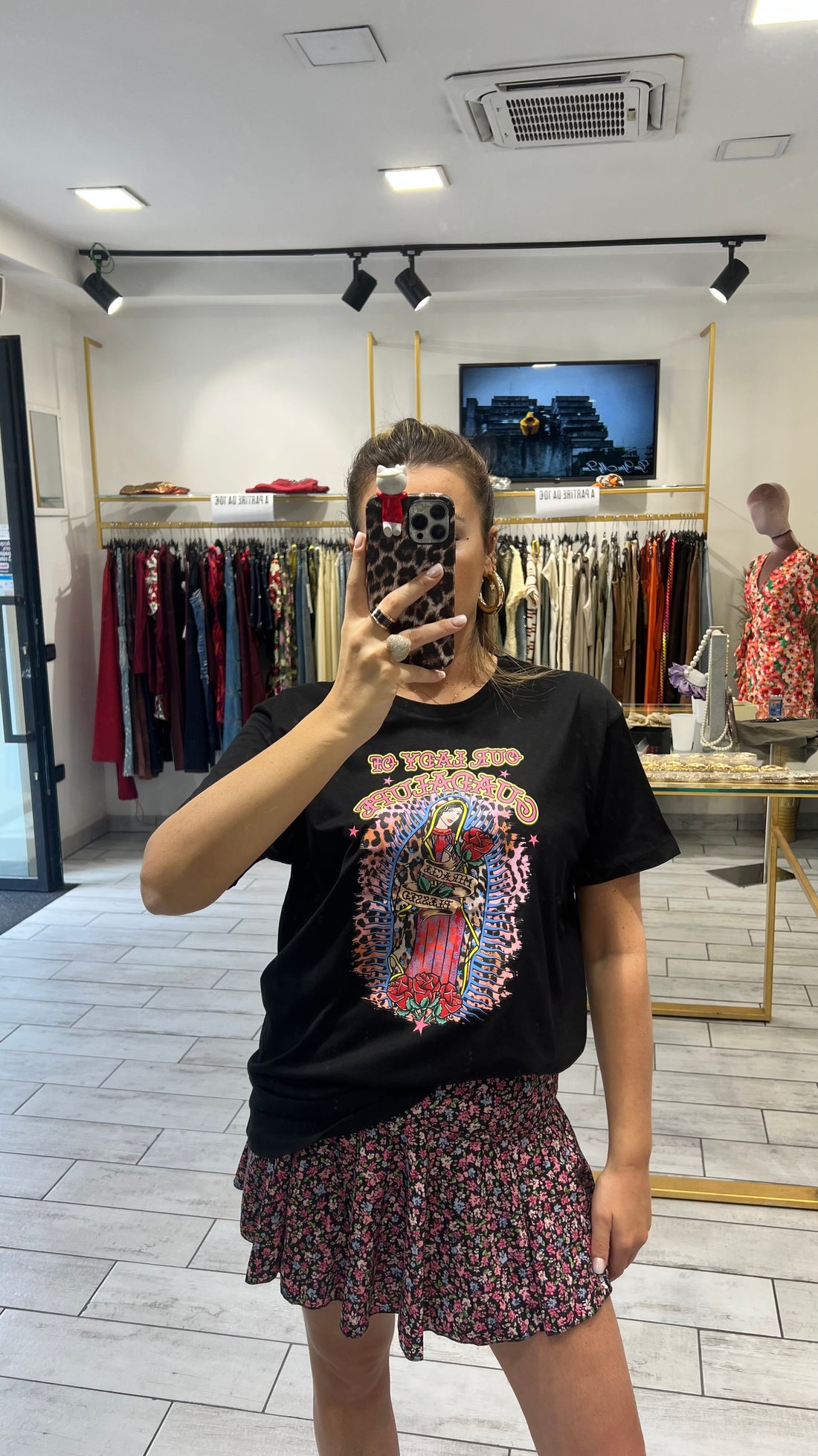 T-Shirt Vergine Maria Our Guadalupe
