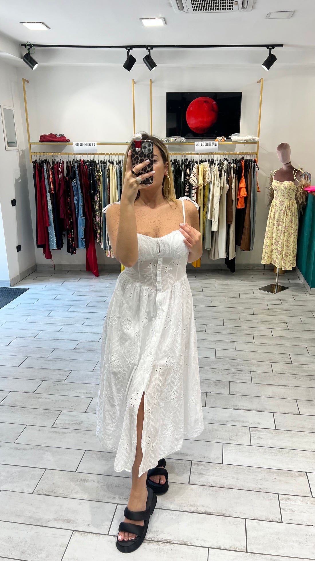 Dress San Gallo Bianco