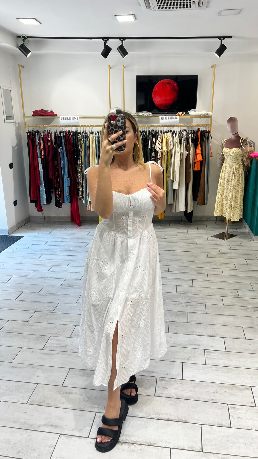 Dress San Gallo Bianco