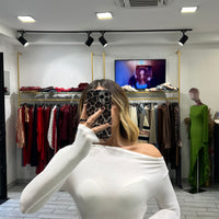 Maglia Fiore Bianca