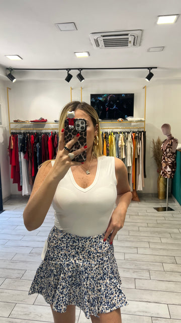 Canotta Cinco Bianca