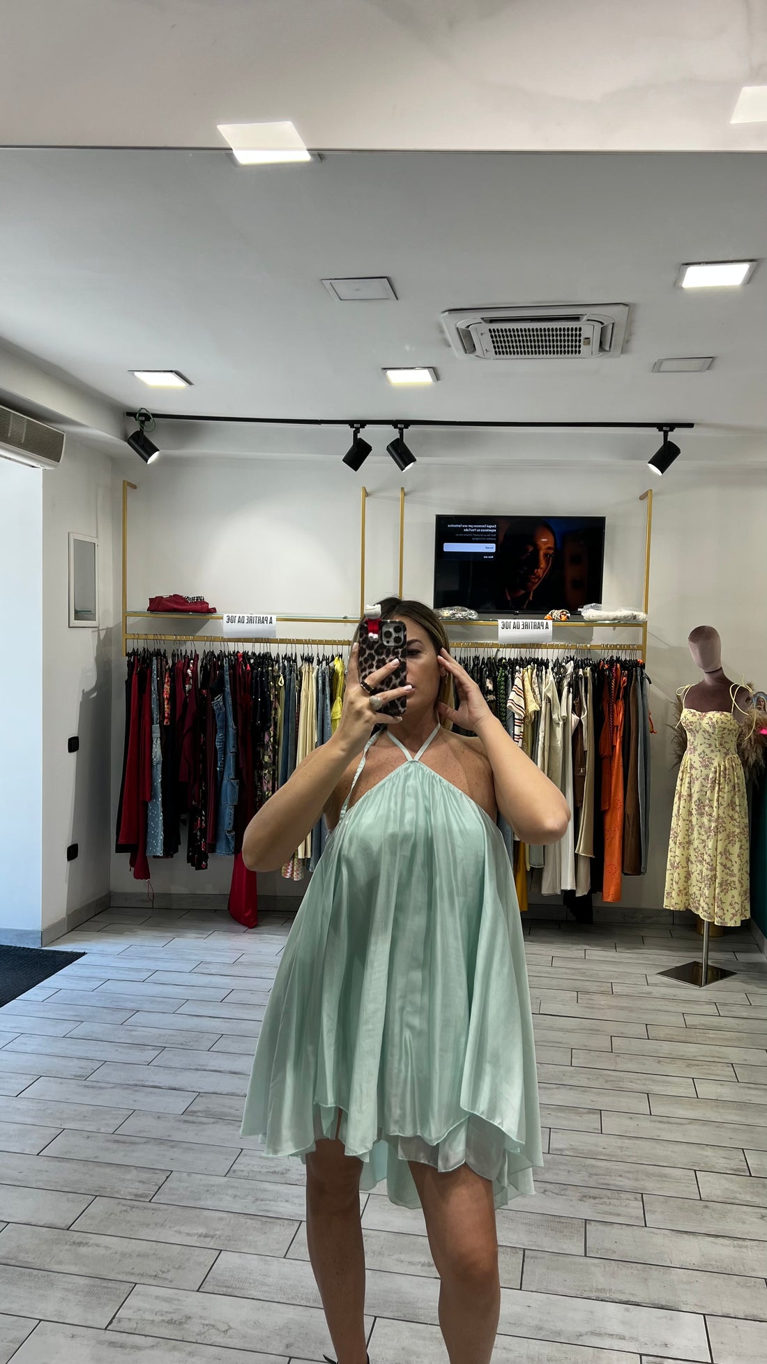Dress Navani Verde Acqua