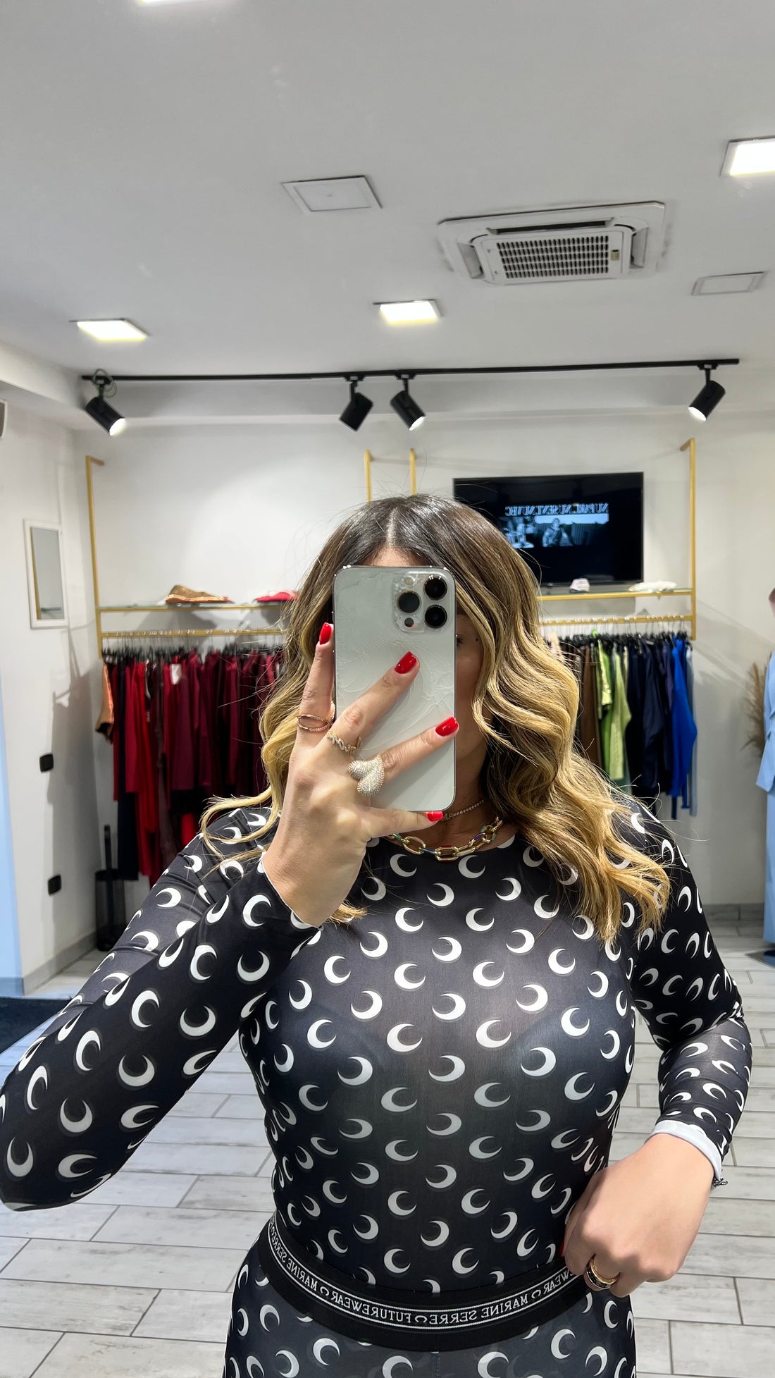 Maglia Luna Bianca