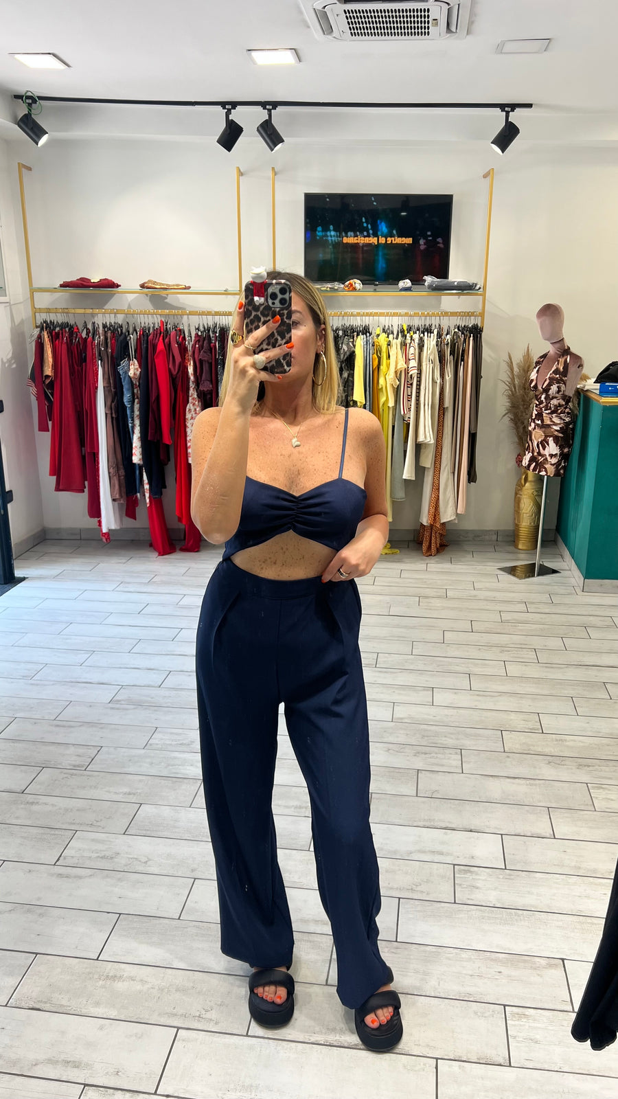 Jumpsuit Stefania Blu Notte