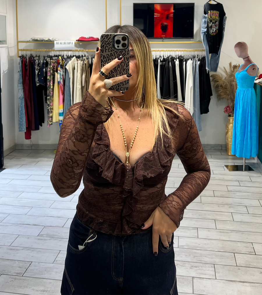 Maglia Praise Marrone