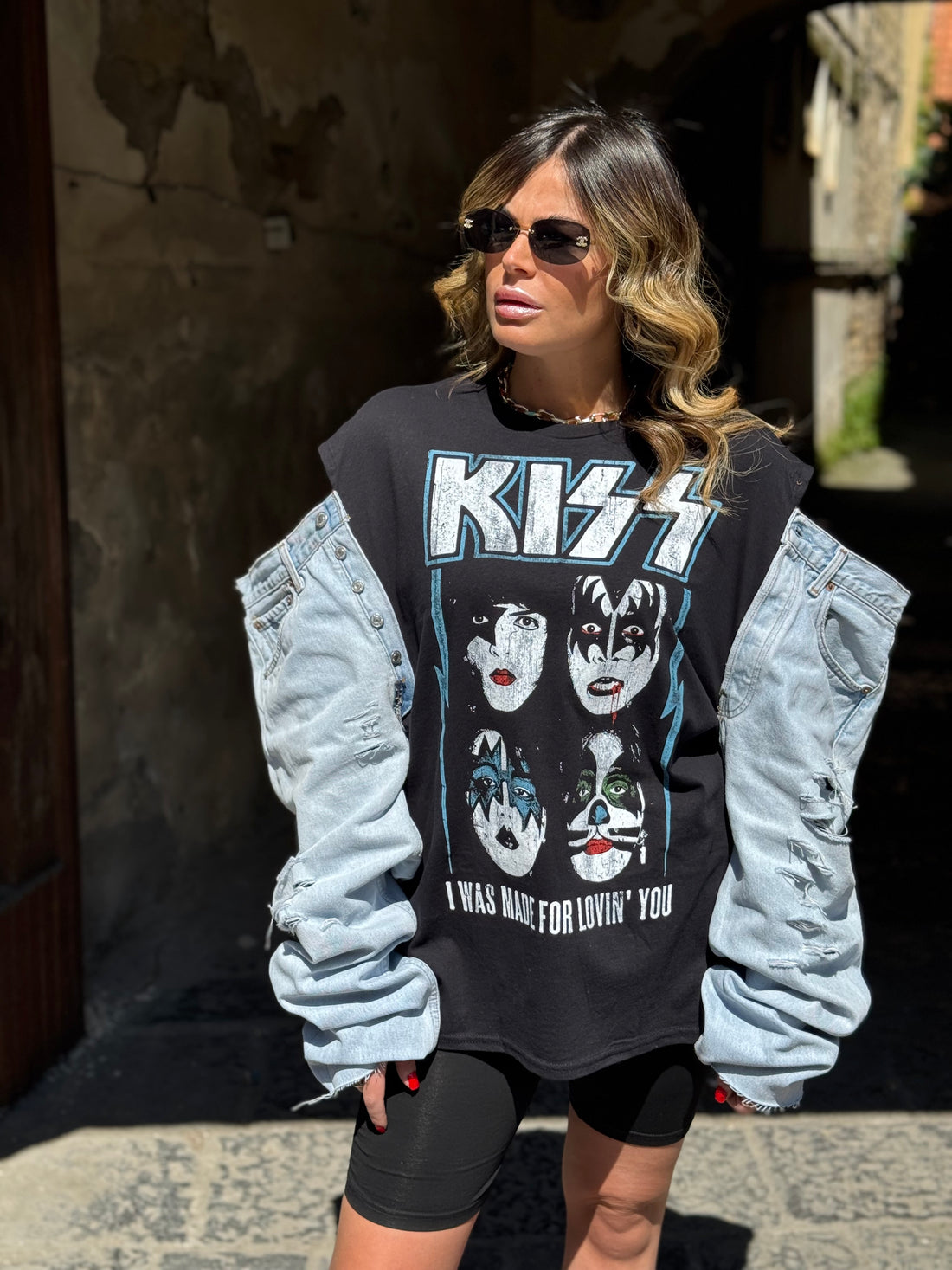 T-Shirt Rock Kiss Lovin Levi’s