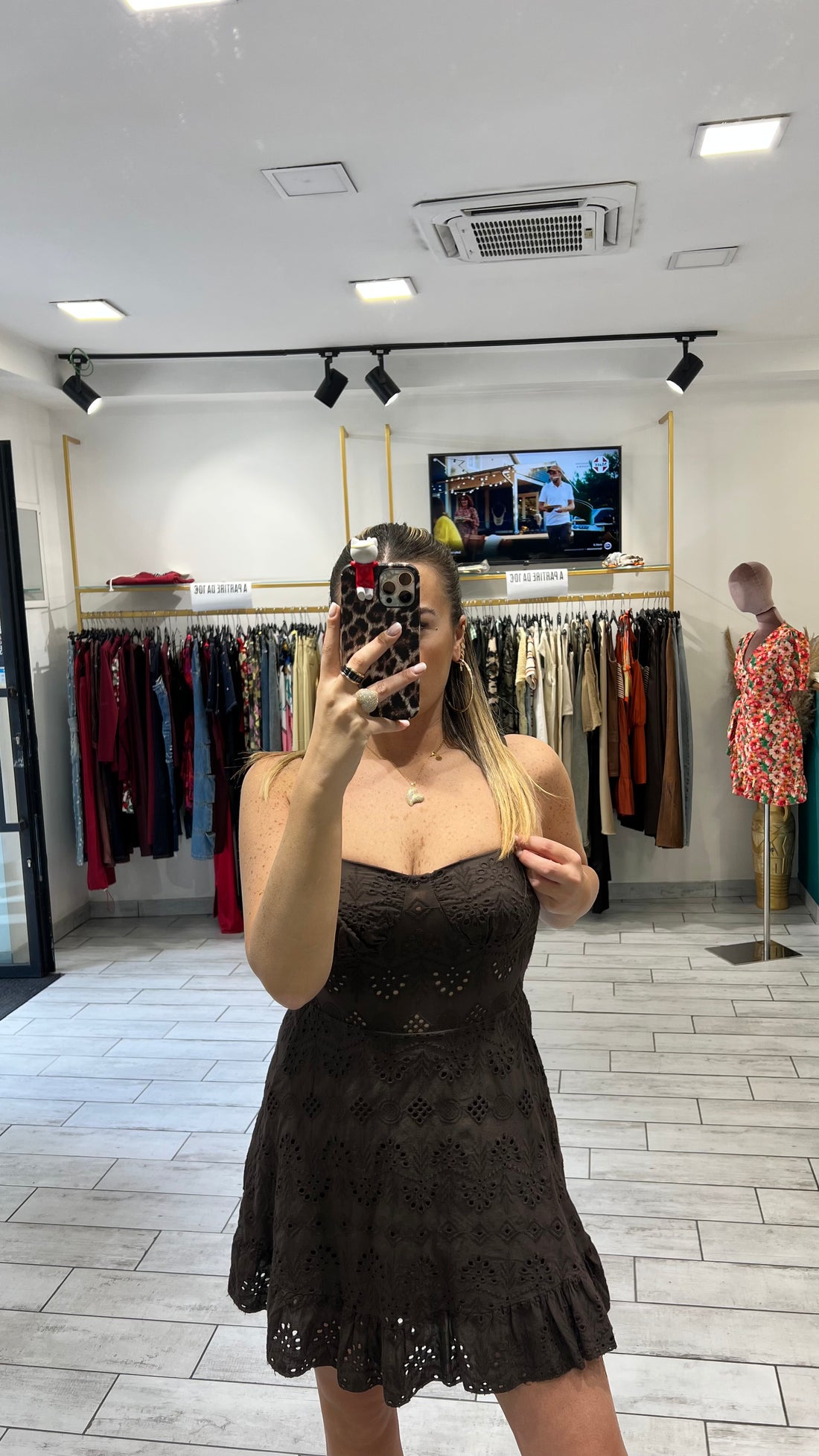 Mini Dress Dony Marrone