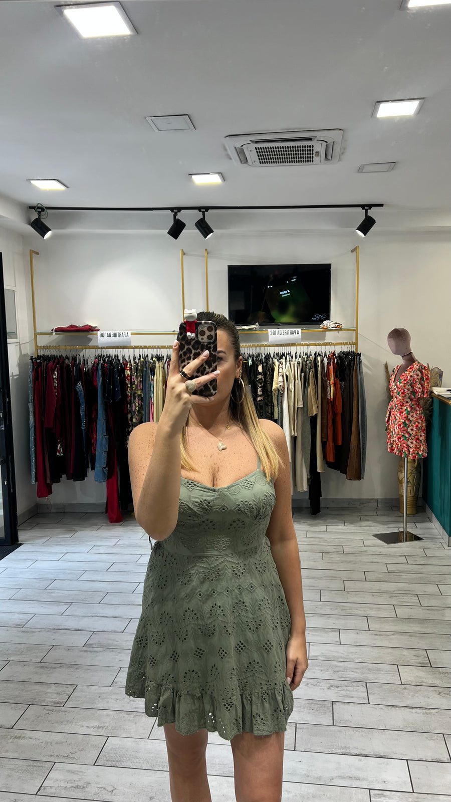 Mini Dress Dony Verde