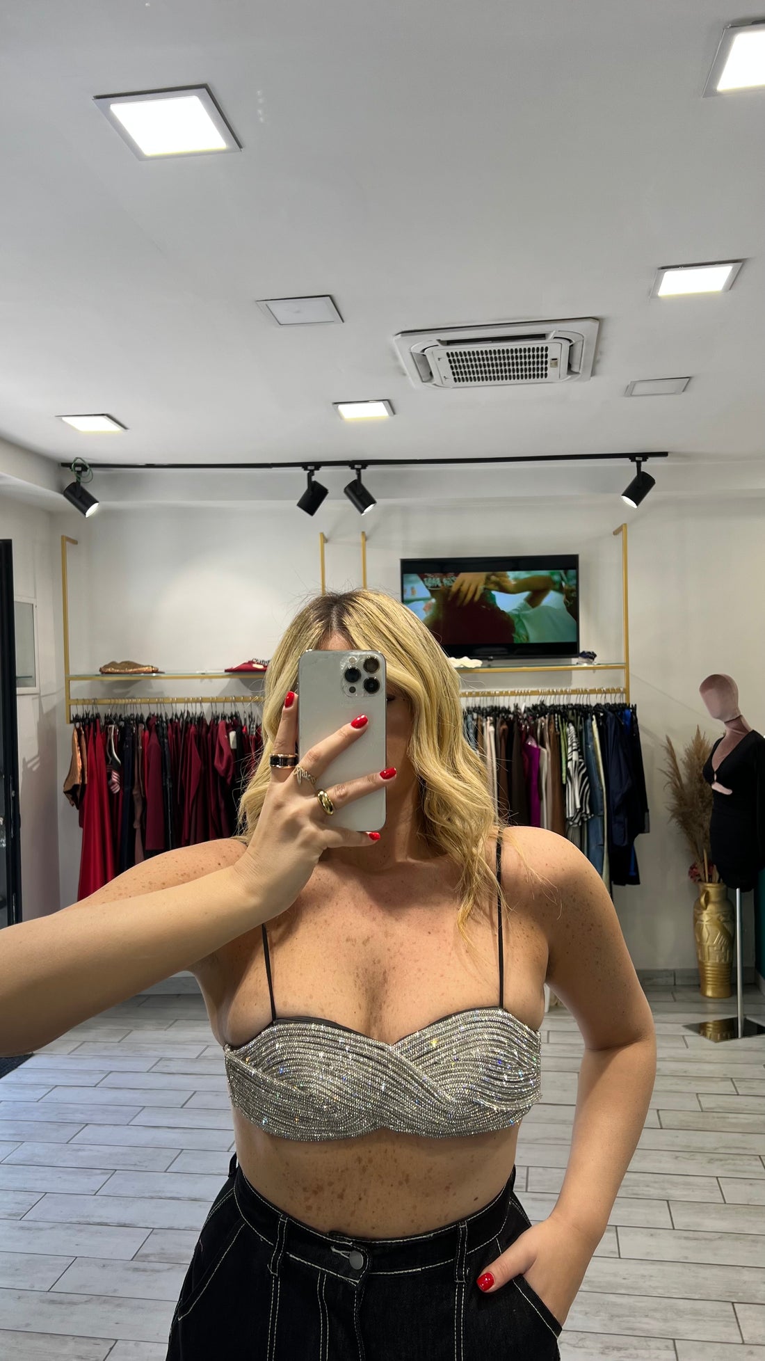 Bralette Jewels Nera