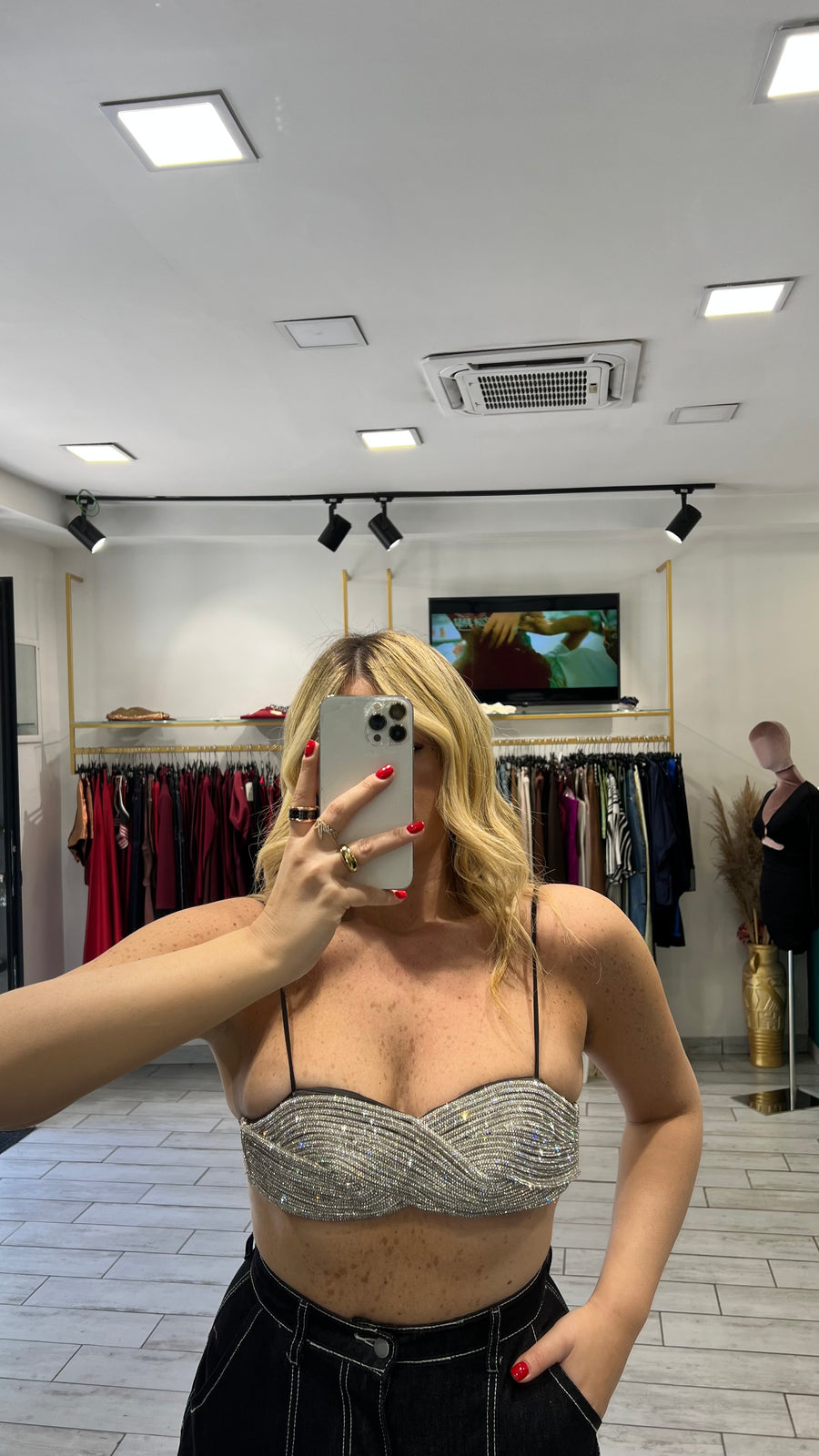 Bralette Jewels Nera