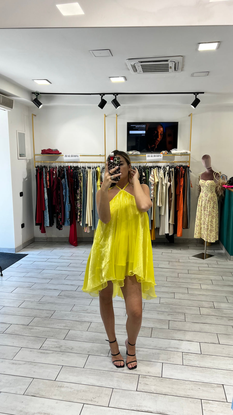 Dress Navani Giallo