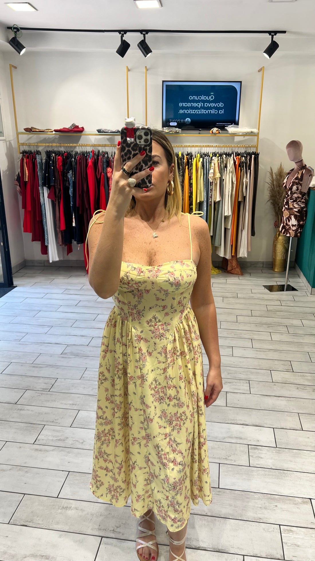 Dress Silvia Giallo