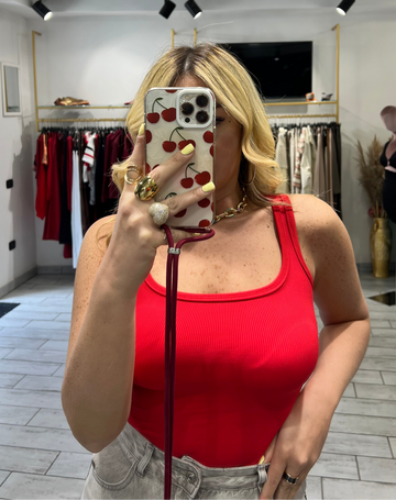 Canotta Bellamy Rossa