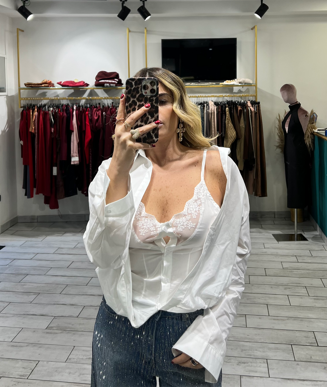 Camicia Jodie Bianca