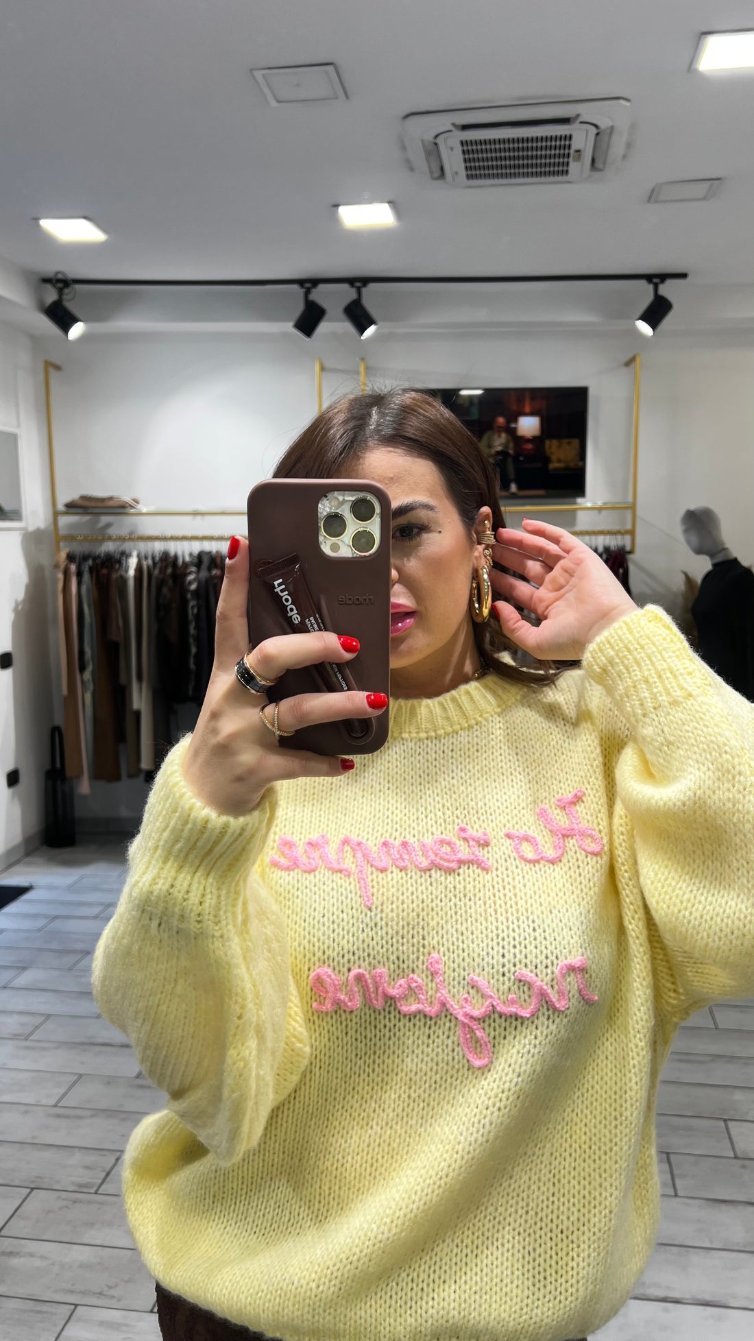 Maglione Arwen Giallo