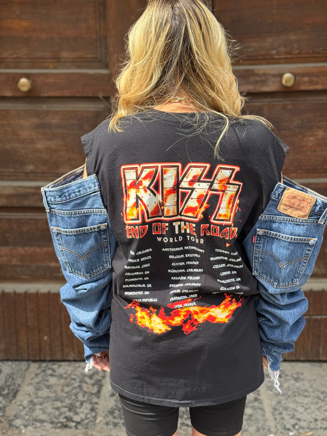 T-Shirt Rock Kiss End Levi’s