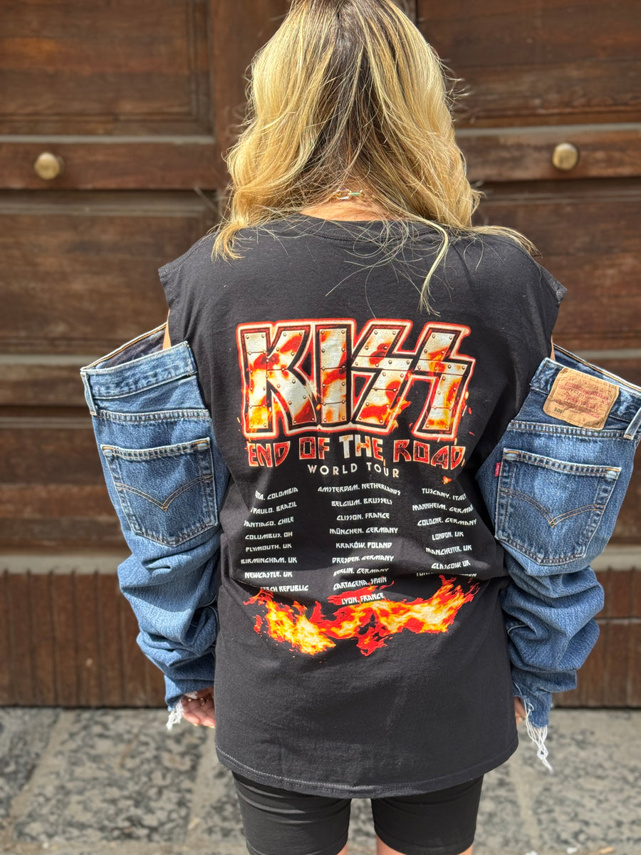 T-Shirt Rock Kiss End Levi’s