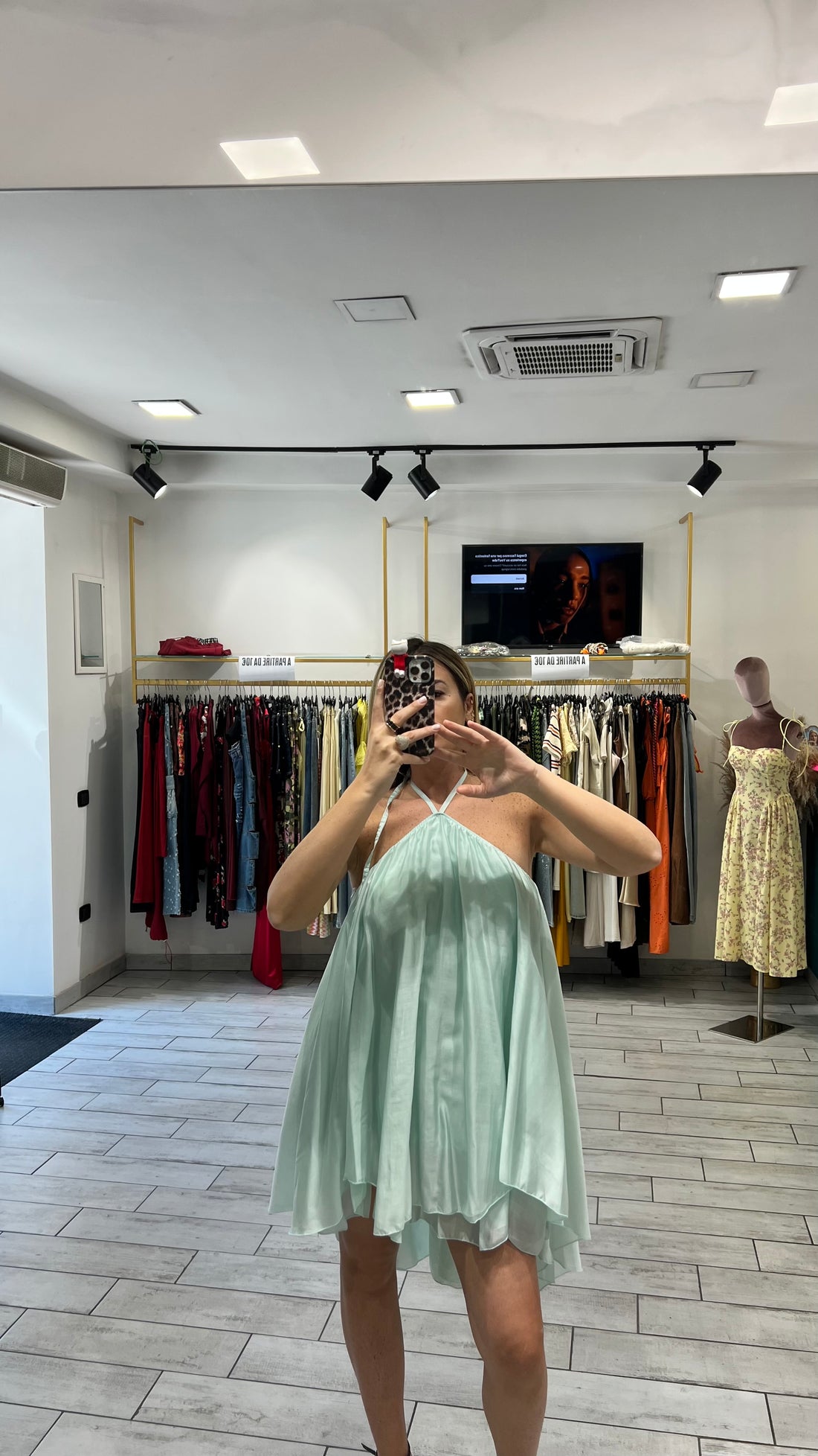 Dress Navani Verde Acqua