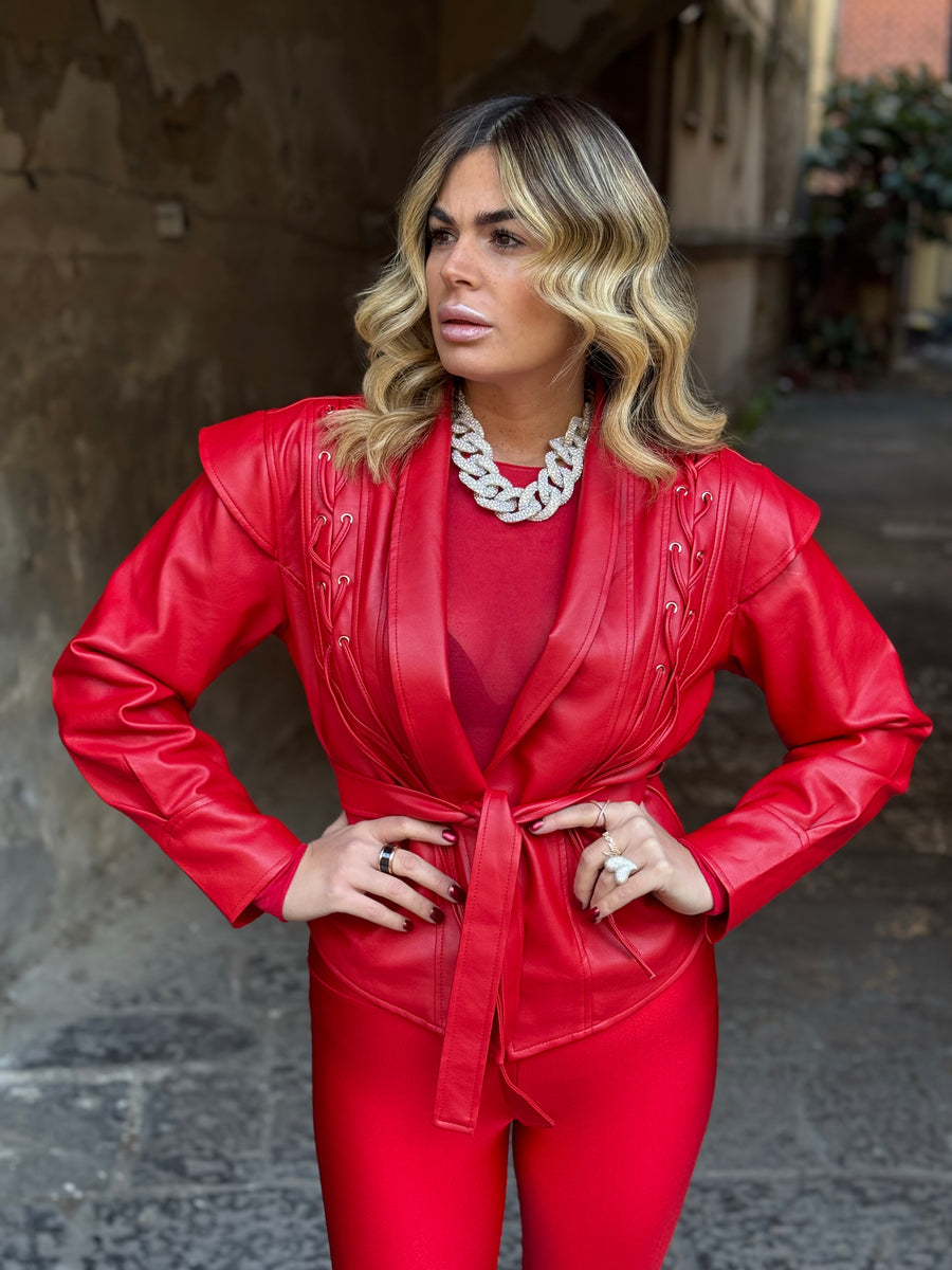 Giacca Endit Rossa Eco