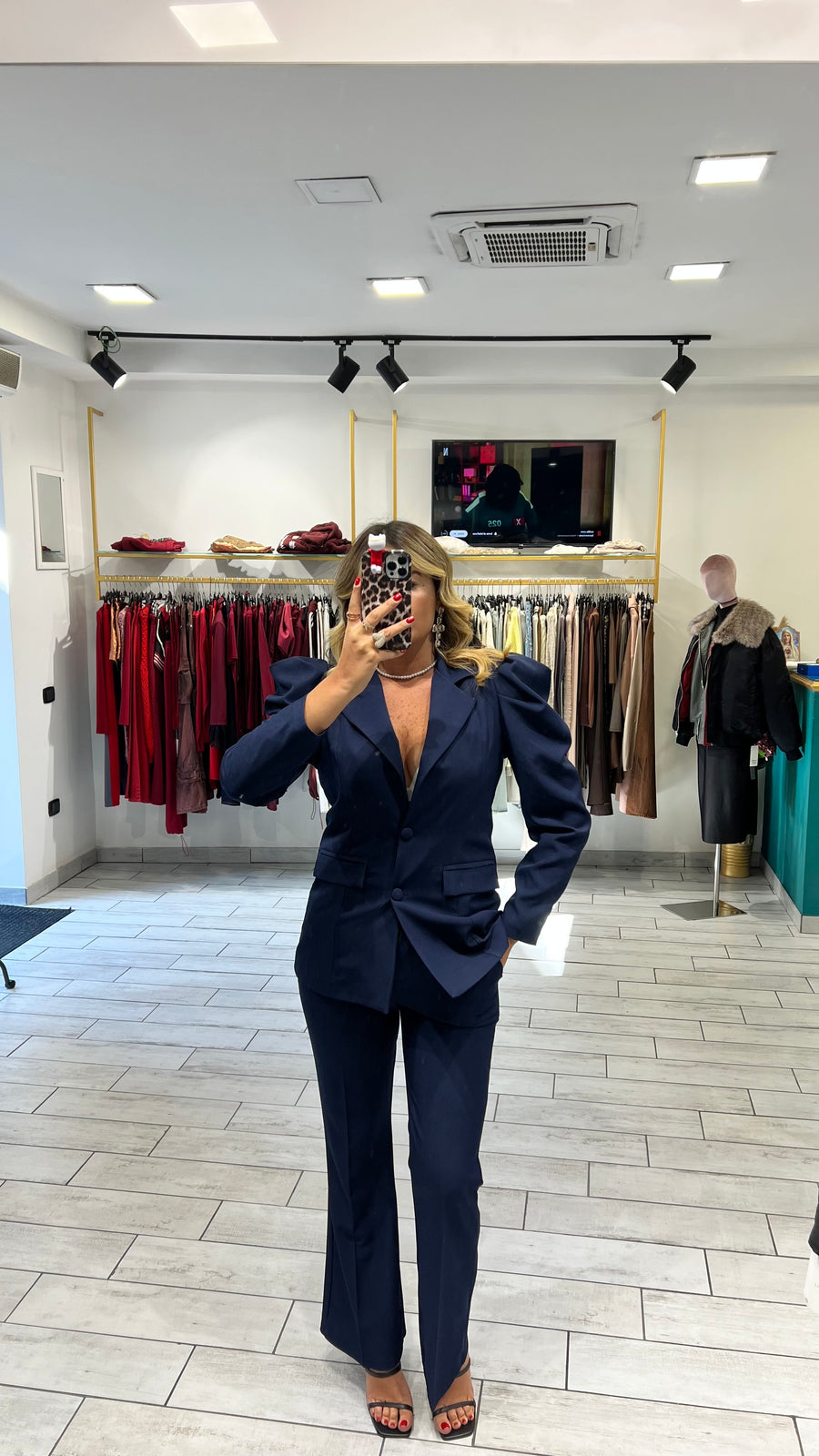 Tailleur Aria Blu Notte