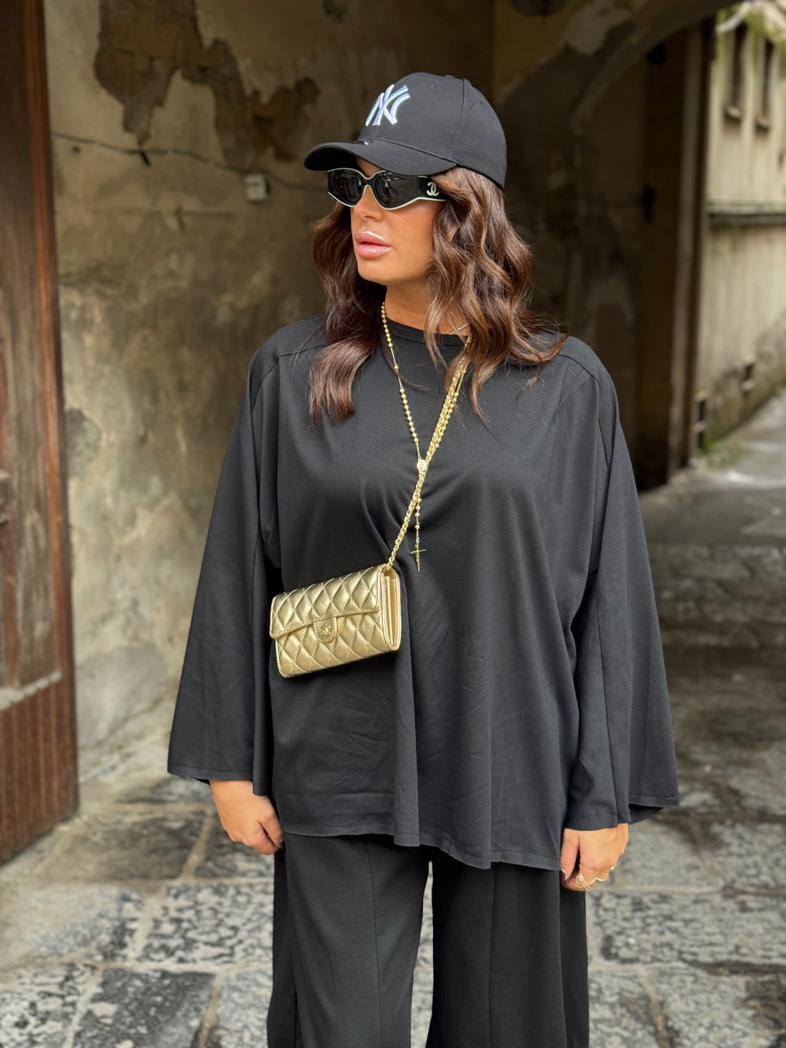 Maxi Shirt Itta Nera