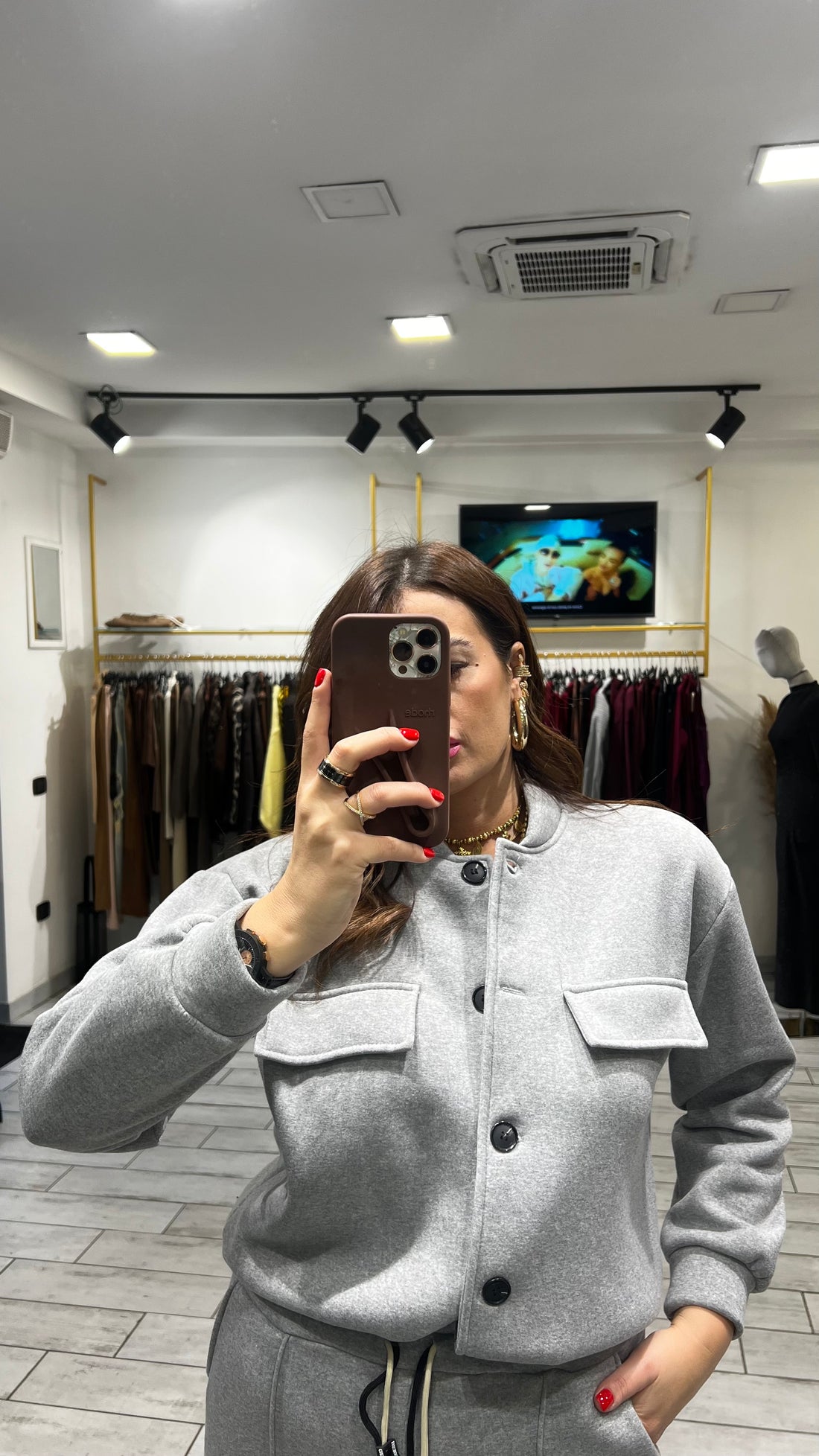 Coordinato Timber Grigio