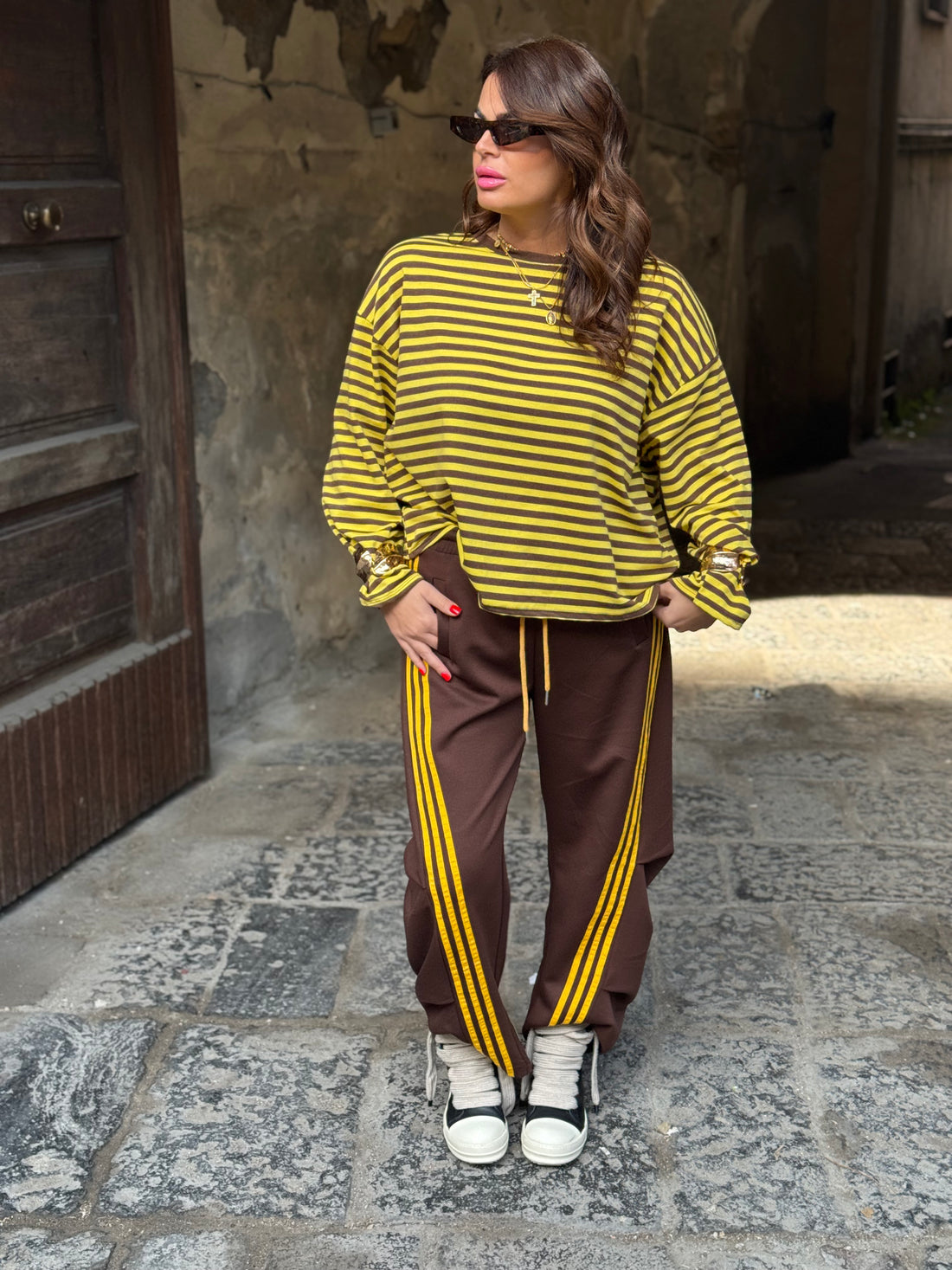 Pantatuta Adi Marrone/Giallo