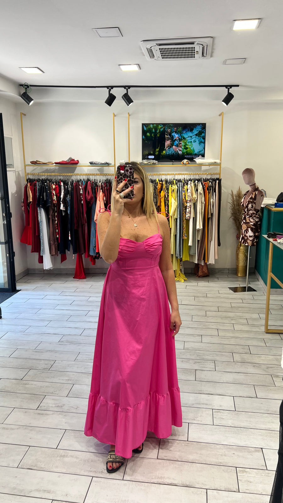 Dress Cinzia Fucsia