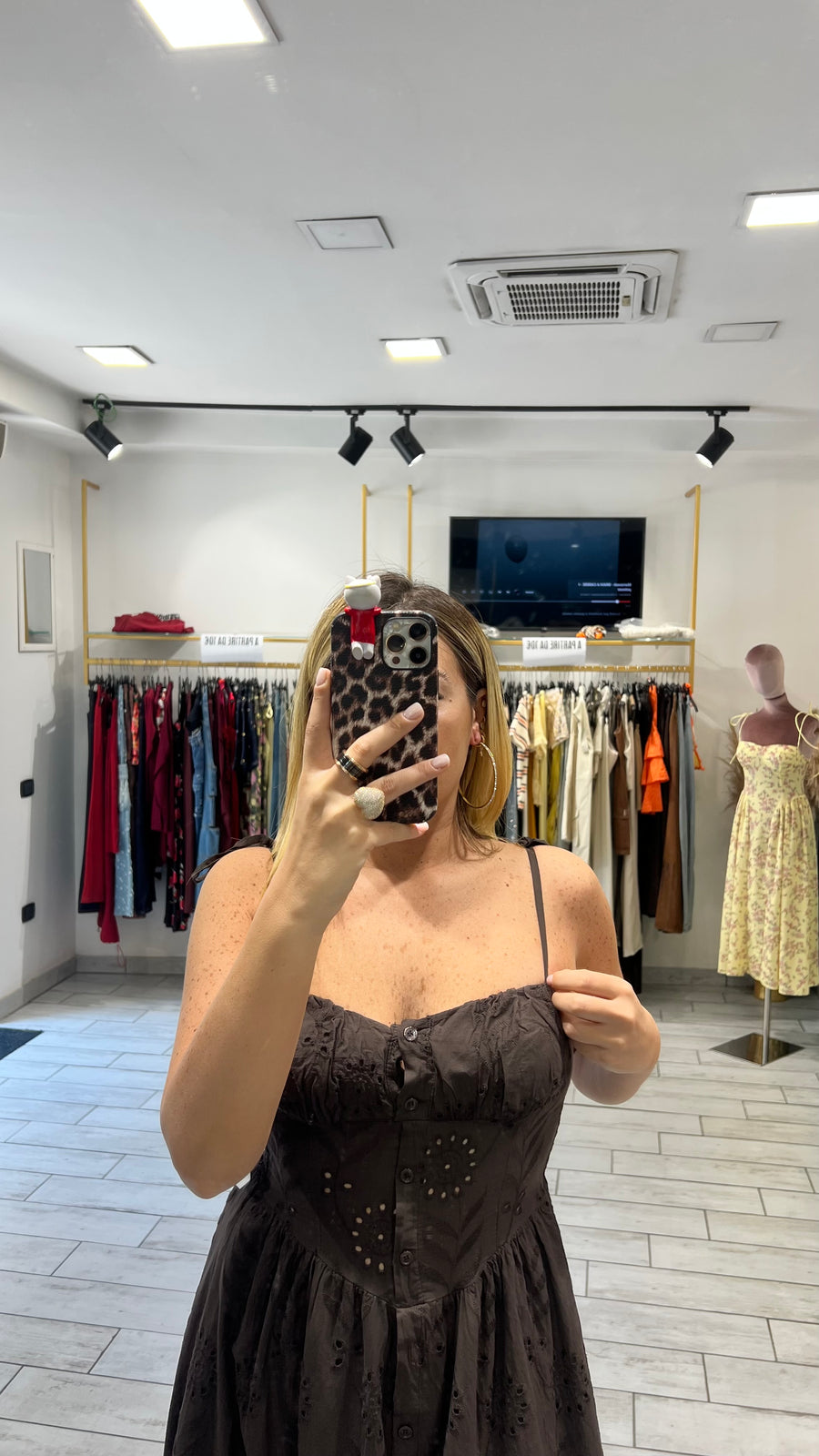 Dress San Gallo Marrone