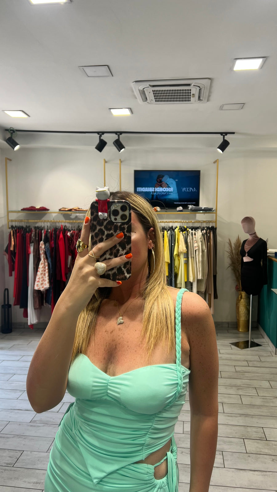 Coordinato Sefora Verde Tiffany