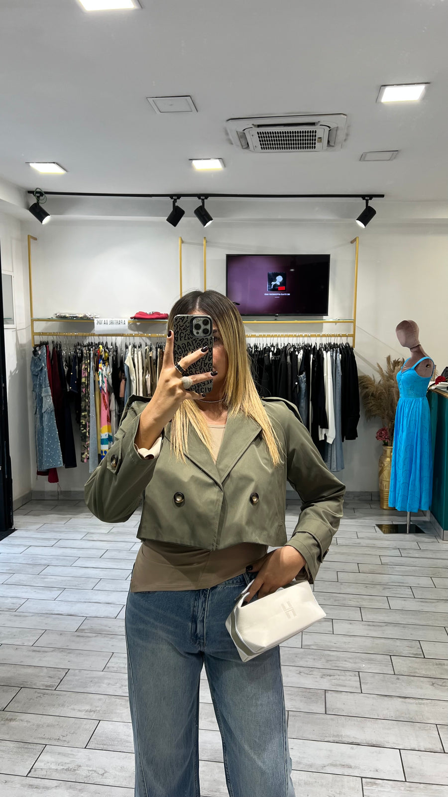 Trench Crop Mity Verde