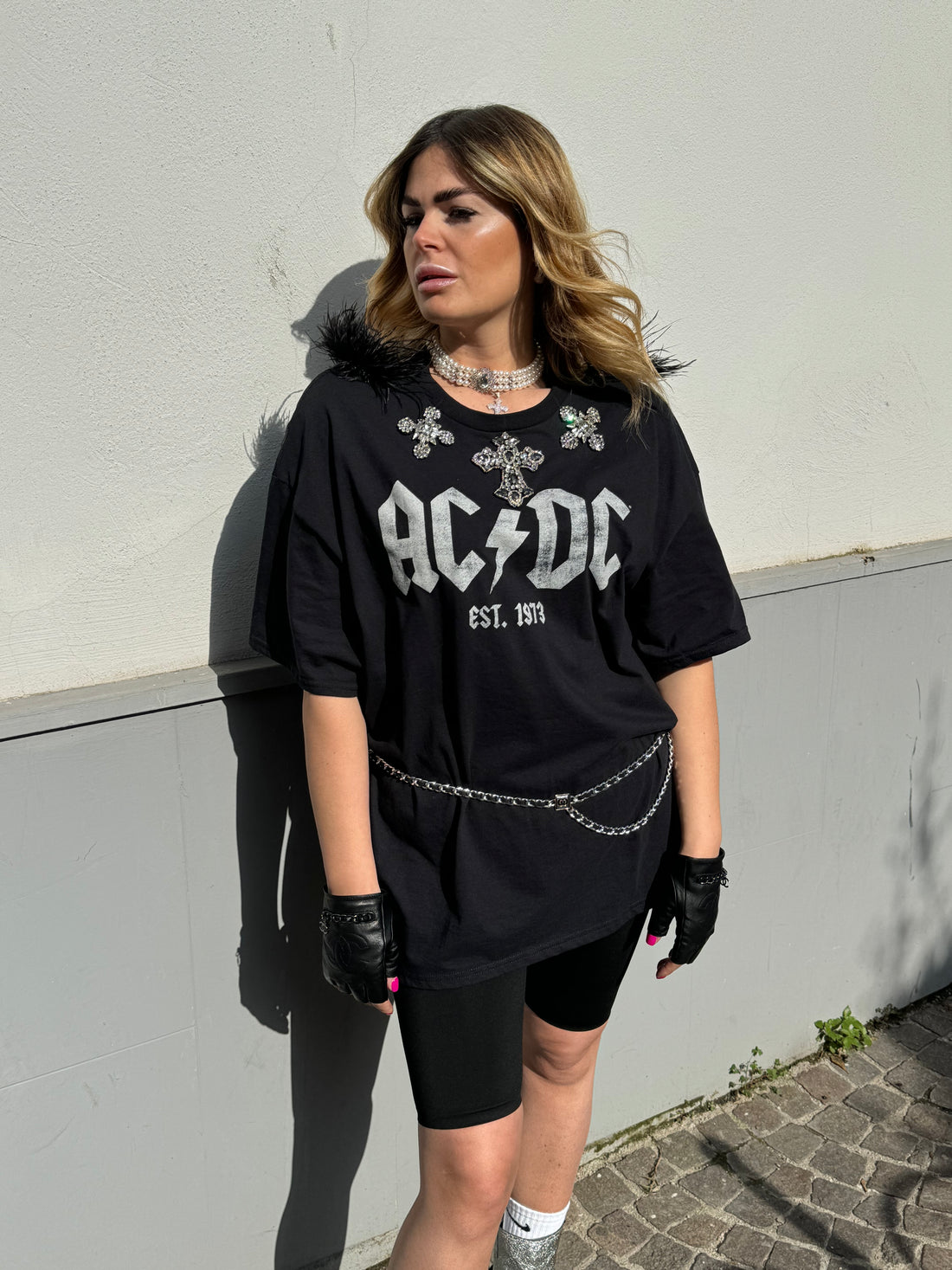 T-Shirt Rock ACDC Church
