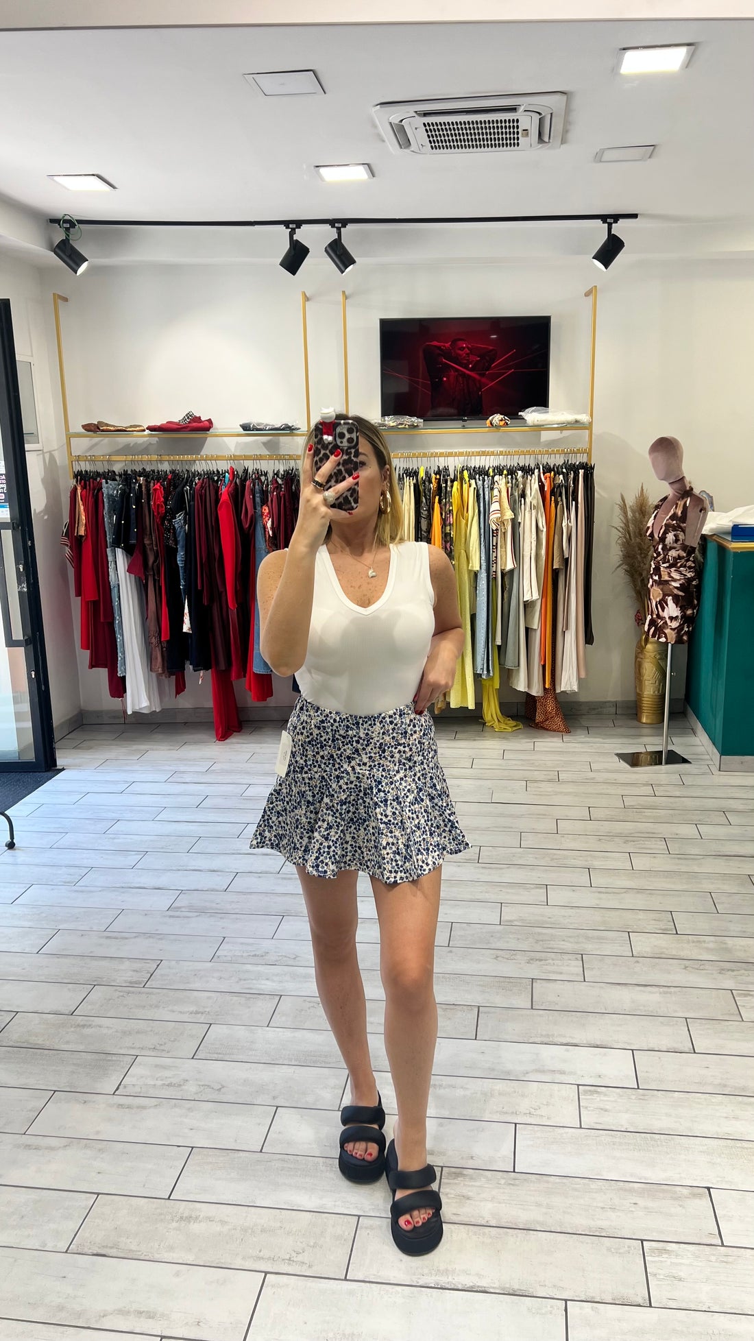 Canotta Cinco Bianca