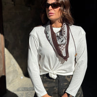 Shirt Foulard Bianca