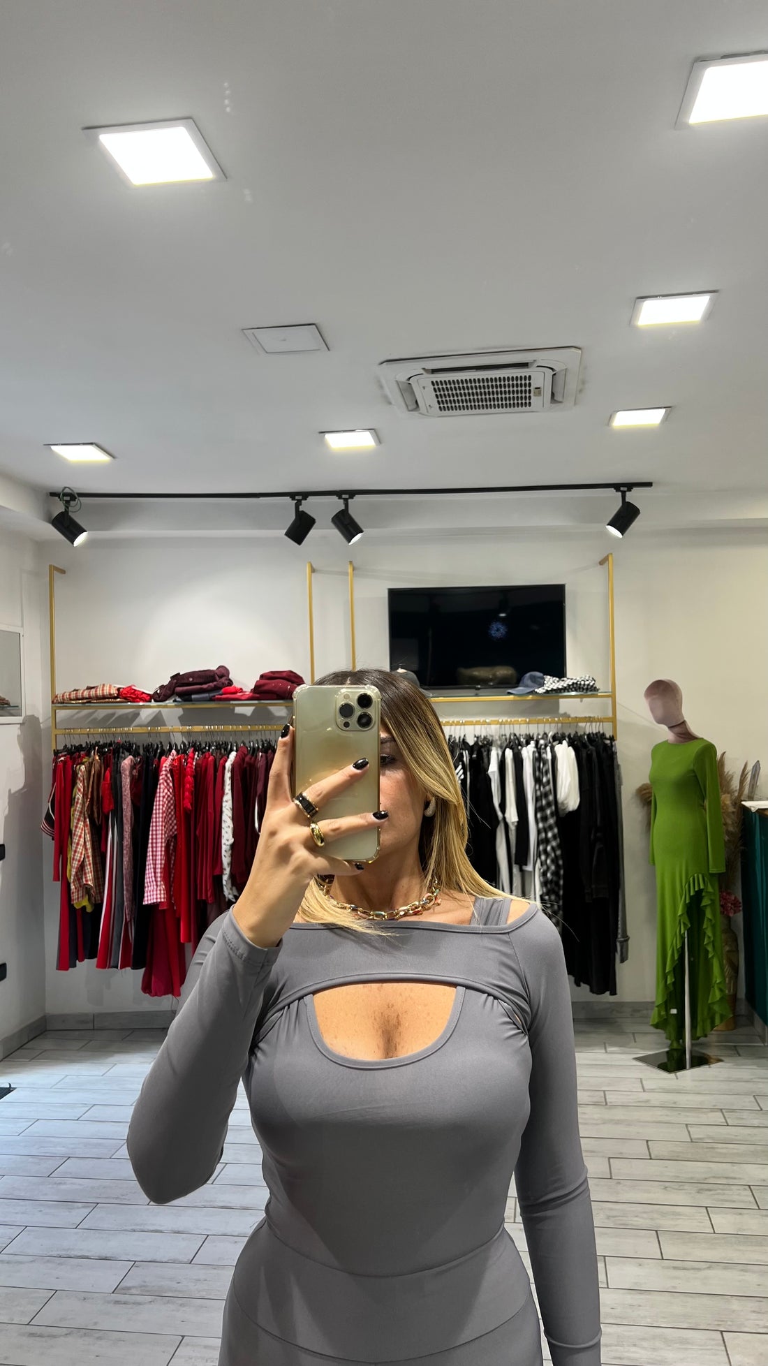 Set Monia Grigio