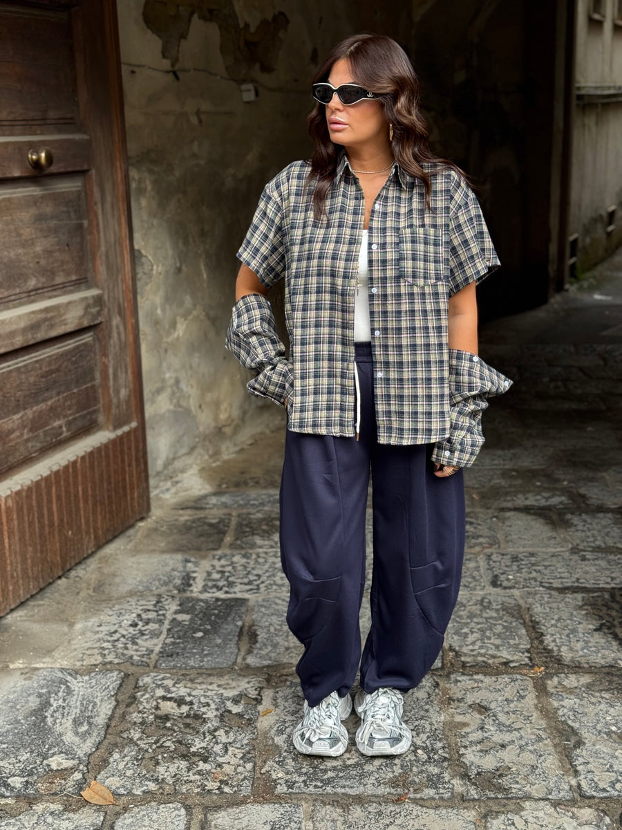 Pantatuta Balloon Blu Navy