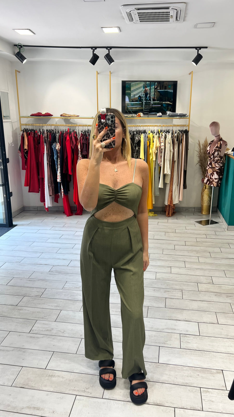 Jumpsuit Stefania Verde