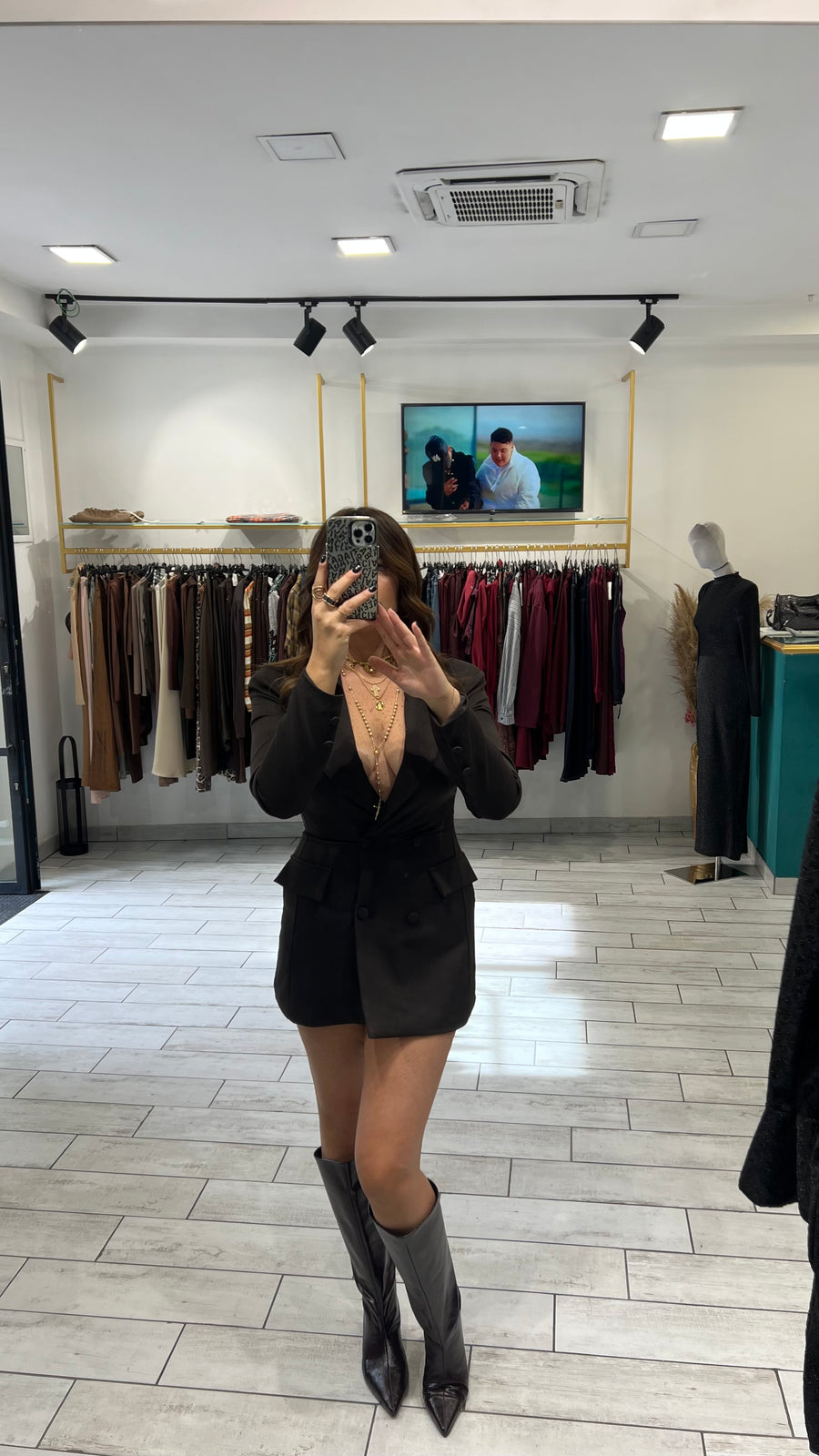 Blazer Becky Testa di Moro