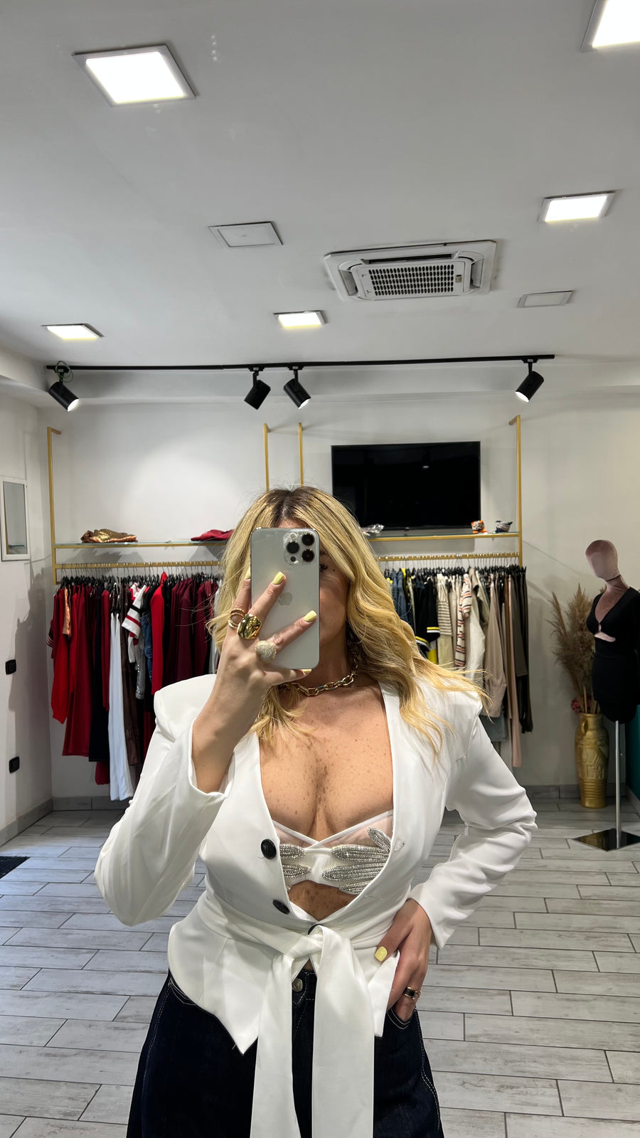 Giacca Miriam Bianca