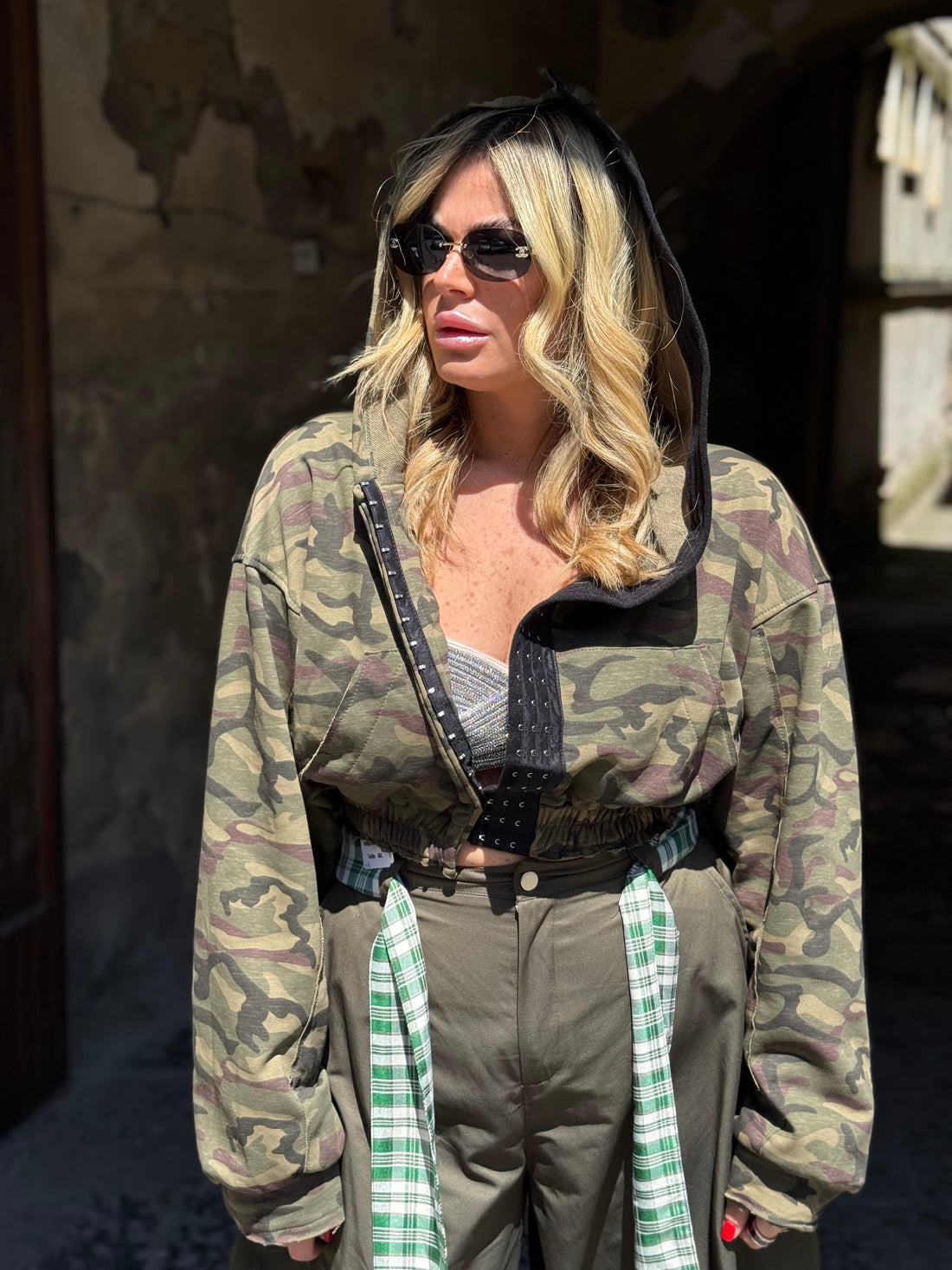 Felpa Bustier
