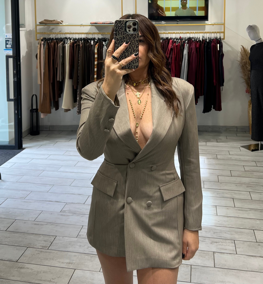 Blazer Becky Beige