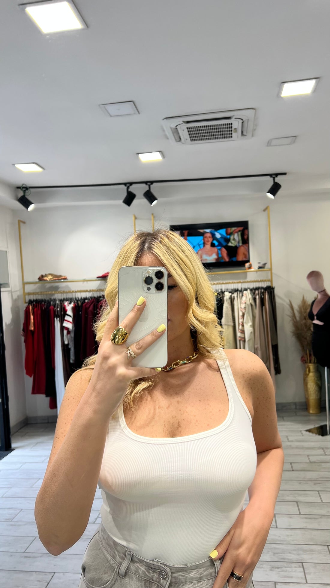 Canotta Bellamy Bianca