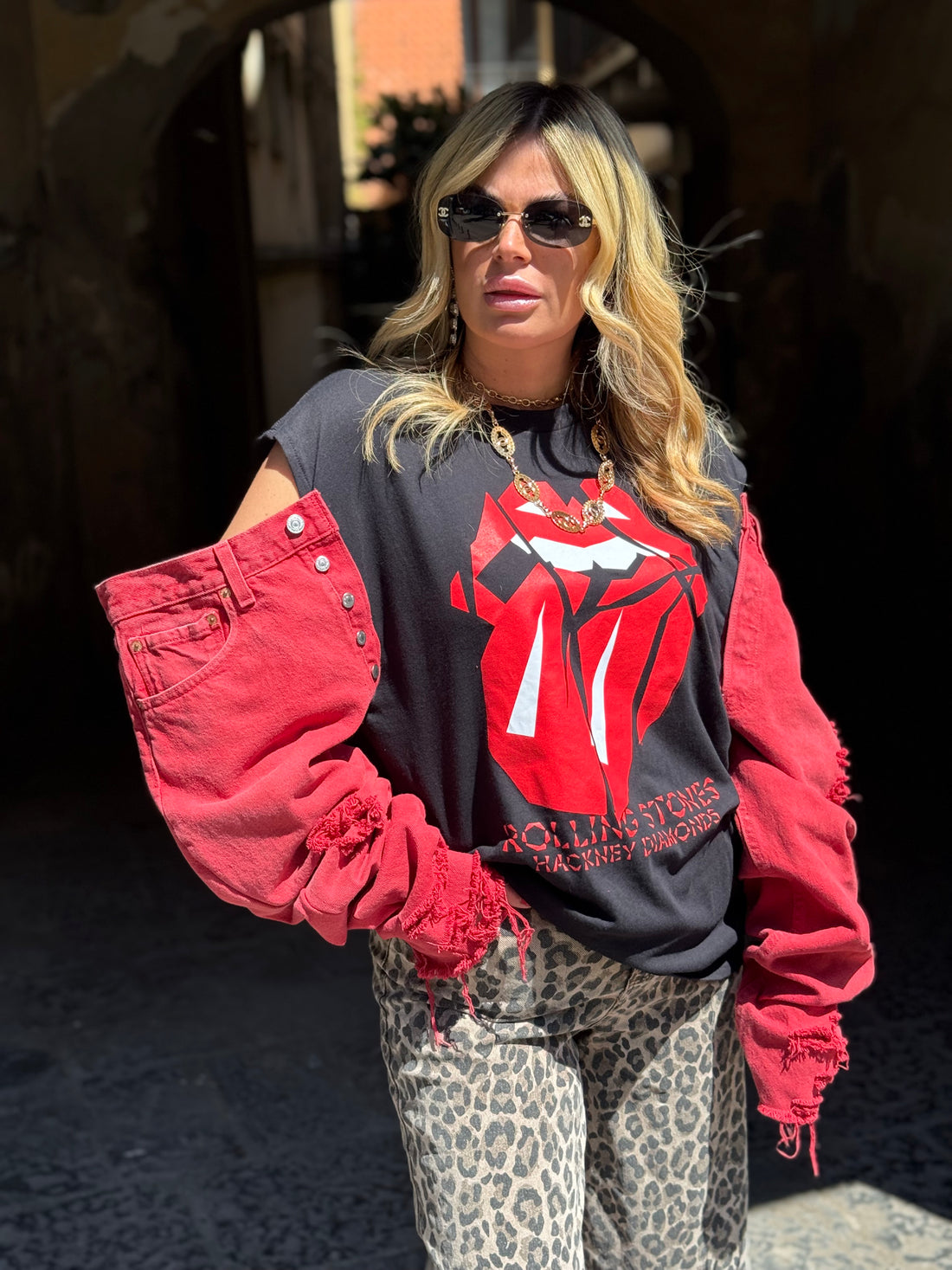 T-Shirt Rock Rolling Stones Hackney Levi’s