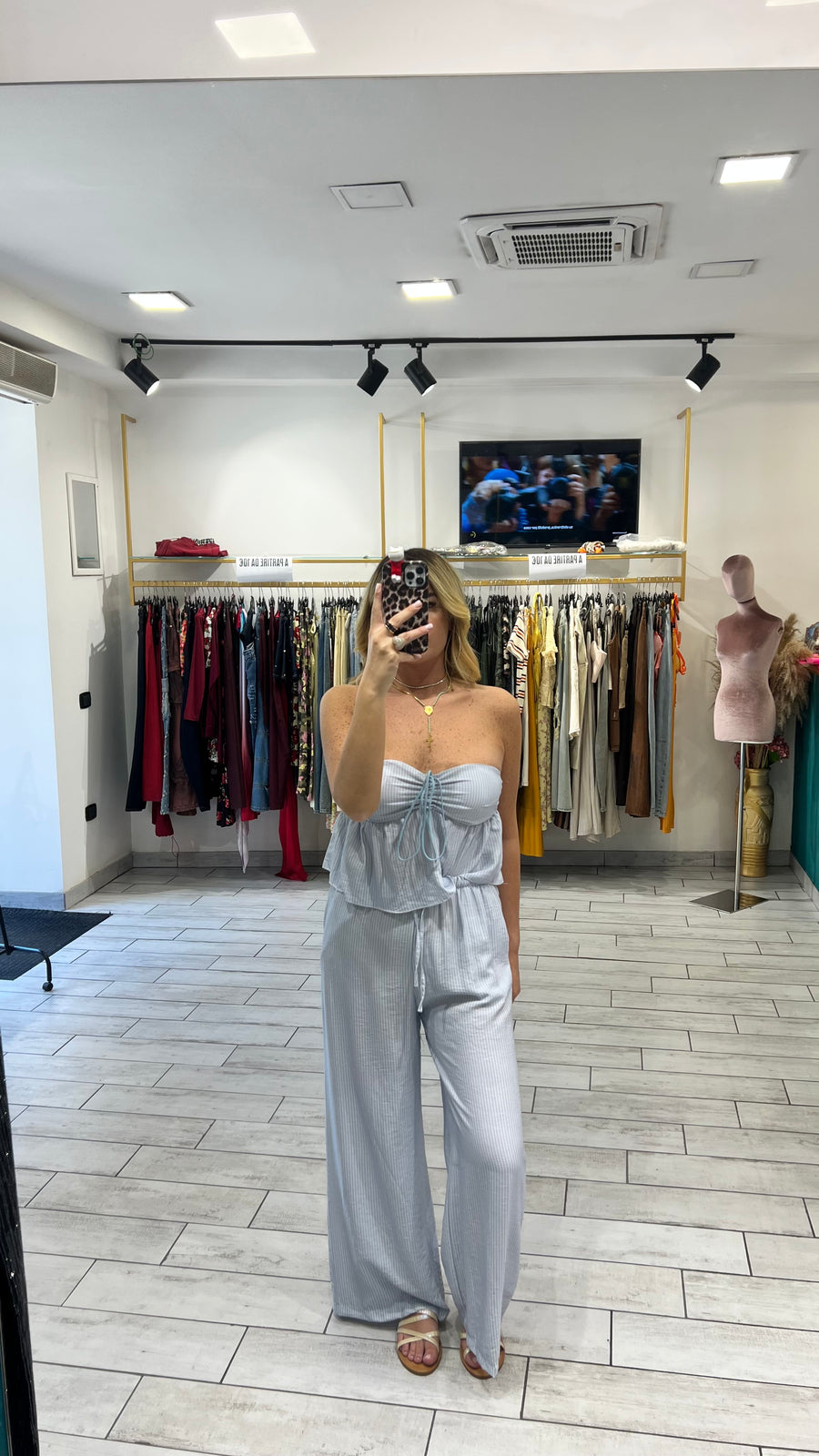 Coordinato Wara Celeste