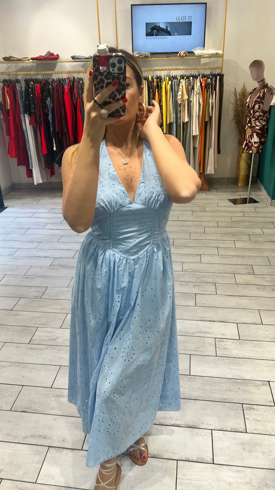 Dress Sorrento Celeste